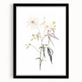 Abstract minimalist wall art design in a sleek black frame, showcasing a contemporary aesthetic with a matte finish, ideal for modern home decor.