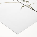 Abstract minimalist wall art on rolled canvas, showcasing geometric shapes in muted tones of beige and gray, ideal for modern home decor. Perfectly packaged in a protective cardboard tube for easy shipping and storage.