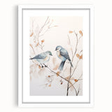 Abstract minimalist wall art featuring a framed design with a white mat, showcasing clean lines and neutral tones, ideal for modern home decor.