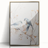 Framed abstract minimalist wall art design featuring a sleek gold acrylic front, ideal for modern decor. Perfect for enhancing contemporary living spaces.