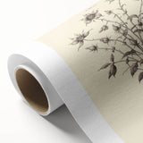 Abstract minimalist wall art design on rolled canvas, showcasing soft earth tones and geometric shapes, ideal for modern home decor. Packaged securely in a cardboard tube, perfect for easy display.