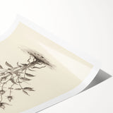 Abstract minimalist wall art design featuring soft pastel hues of blue, pink, and cream, elegantly rolled and ready for display in contemporary interiors. Perfect for modern home decor enthusiasts seeking unique artistic elements.