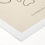 Abstract minimalist wall art on rolled canvas, showcasing soft pastel colors and geometric shapes, perfect for modern home decor.