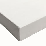 Close-up of an abstract minimalist design wall art piece on stretched canvas, featuring earthy tones of beige and brown, showcasing smooth brush strokes and a modern aesthetic, ideal for contemporary home decor.