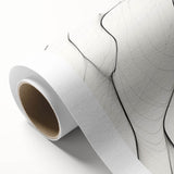 Abstract minimalist wall art design showcasing soft pastel colors and geometric shapes on rolled canvas, perfect for modern home decor. Ideal for enhancing contemporary interiors.