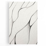 Abstract minimalist design stretched canvas wall art collection featuring soft pastel colors and geometric shapes, ideal for modern home decor and aesthetic enhancement.