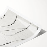 Abstract minimalist wall art print featuring soft pastel colors and geometric shapes, elegantly rolled and ready for display or framing, enhancing contemporary decor.