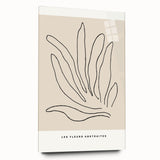 Abstract minimalist wall art design displayed in a sleek acrylic frame, emphasizing geometric shapes and muted colors, ideal for modern home decor.