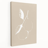 Abstract minimalist wall art canvas showcasing a serene blend of soft colors and geometric shapes, perfect for modern home decor.
