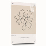 Abstract minimalist wall art design in a side view, showcasing a collection of acrylic glass pieces mounted with decorative pins, set against a neutral background. The artwork features soft color gradients and geometric shapes, ideal for modern decor.