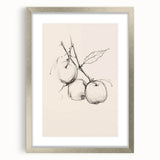 Abstract minimalist wall art collection featuring a silver-framed design with a matte finish, showcasing a geometric pattern. Perfect for modern home decor.