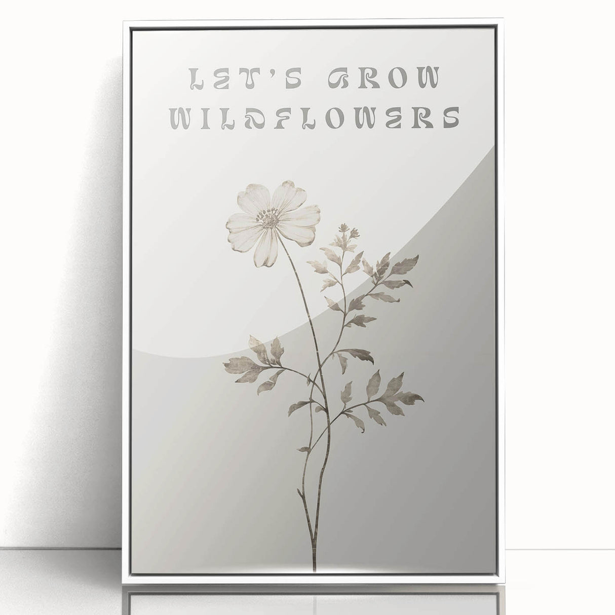 Framed abstract minimalist wall art collection featuring a sleek white acrylic front, showcasing geometric patterns in soft pastel tones, perfect for modern decor.