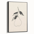 Framed abstract minimalist wall art design showcasing a sleek black canvas with subtle textures, perfect for modern decor.