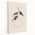 Abstract minimalist wall art collection on stretched canvas, showcasing a soothing color palette of soft blues and grays, perfect for modern decor.