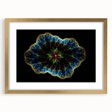 Abstract minimalist wall art collection featuring a gold-framed design with a mat, showcasing a contemporary aesthetic ideal for modern home decor. The artwork emphasizes clean lines and neutral colors, enhancing any interior space.