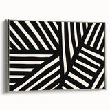 Framed minimalist wall art with abstract design in silver, showcasing a sophisticated aesthetic. Perfect for modern decor, enhancing any living space with elegance.