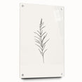 Abstract minimalist wall art collection displayed in a side view, showcasing vibrant colors and clean lines, mounted with decorative pins.