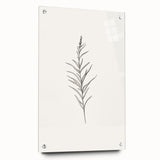 Abstract minimalist wall art collection displayed in a side view, showcasing vibrant colors and clean lines, mounted with decorative pins.