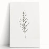 Abstract minimalist wall art print on stretched canvas, showcasing soft pastel colors and geometric shapes, perfect for modern home decor.