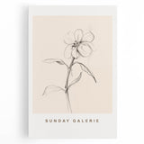 Abstract minimalist wall art collection on stretched canvas, showcasing soft pastel colors and geometric shapes, perfect for modern decor.