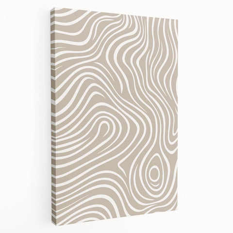 Minimalist abstract wall art canvas featuring soft pastel colors with geometric shapes, designed for modern home decor and aesthetic appeal.