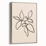 Framed minimalist wall art design showcasing abstract geometric shapes in silver tones, perfect for modern home décor and stylish interiors.