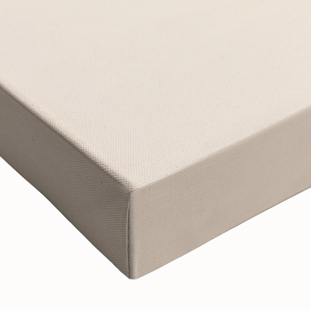 Close-up of an abstract minimalist wall art canvas featuring soft color gradients and geometric shapes, perfect for modern home decor.