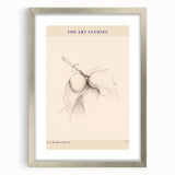 Framed abstract minimalist wall art collection showcasing three distinct designs in silver frames with mats, perfect for modern decor.