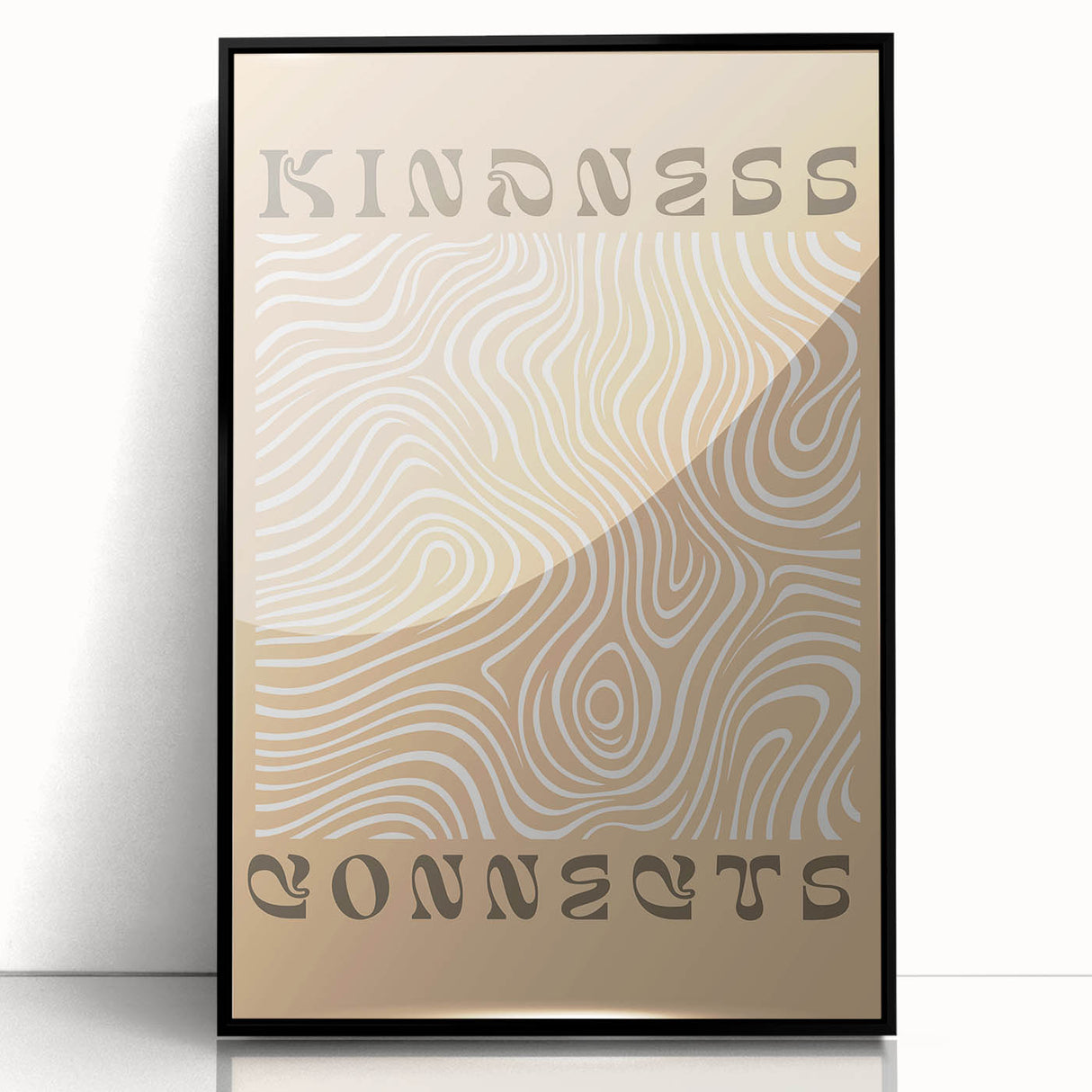 Framed abstract minimalist wall art collection in black acrylic, showcasing geometric shapes and clean lines, perfect for modern decor.