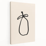 Abstract minimalist design wall art collection displayed on stretched canvas, showcasing soothing colors and elegant lines for modern decor.