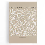 Abstract minimalist wall art canvas featuring a serene landscape in soft pastel colors, ideal for modern home decor and aesthetic enhancement.