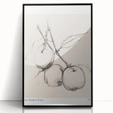 Framed abstract minimalist wall art collection in acrylic, showcasing a sleek black design that enhances modern decor aesthetics.