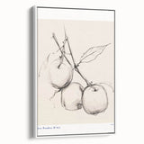 Framed abstract minimalist wall art collection showcasing four distinctive designs in soft pastel colors, elegantly displayed from a side view.