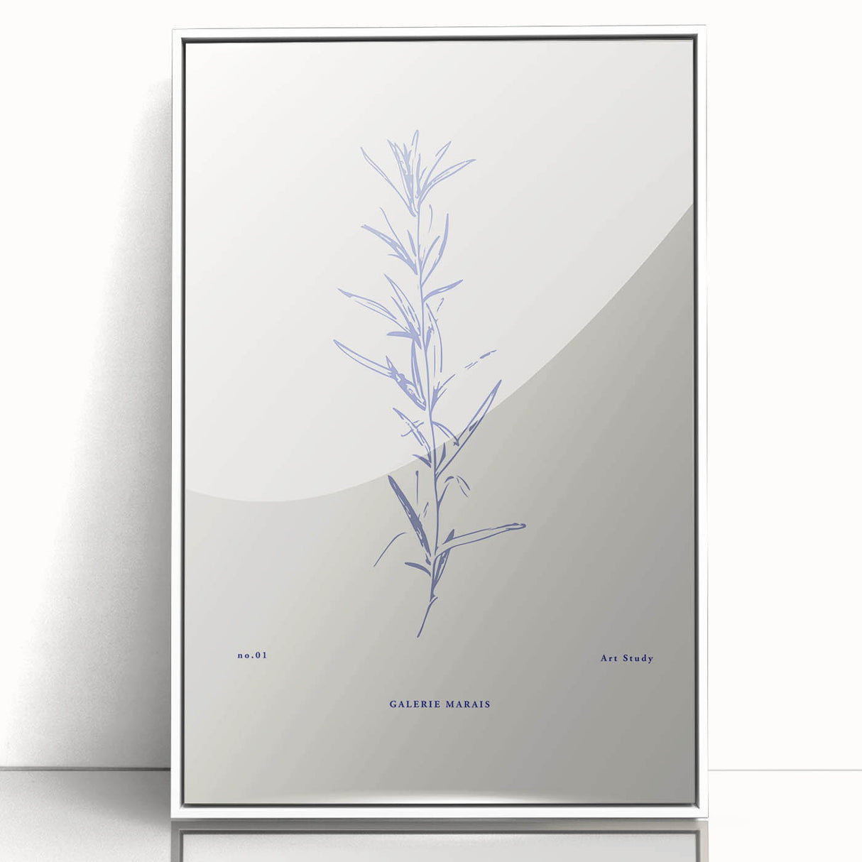 Framed abstract minimalist wall art collection showcasing geometric shapes in soft pastel colors, elegantly displayed on a white background.