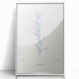 Framed abstract minimalist wall art collection showcasing geometric shapes in soft pastel colors, elegantly displayed on a white background.