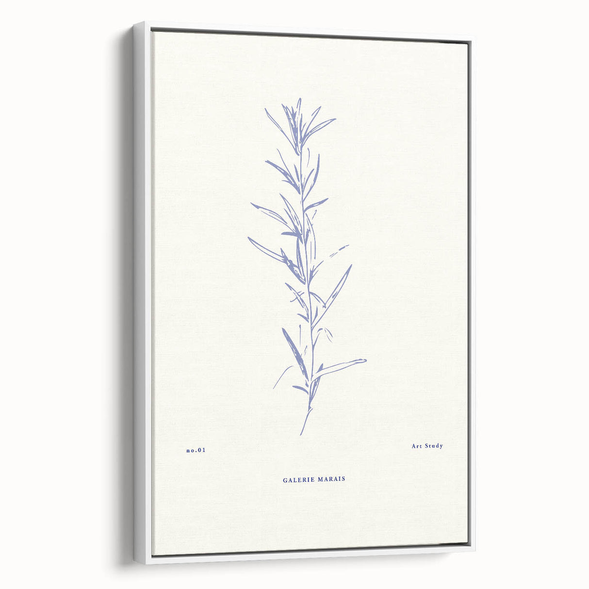 Framed abstract minimalist wall art collection showcasing a sleek white canvas with subtle gray accents, ideal for modern decor.