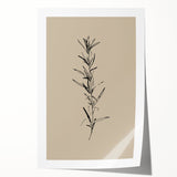Abstract minimalist wall art print showcasing soft pastel colors and geometric shapes, rolled and ready for easy framing or display.