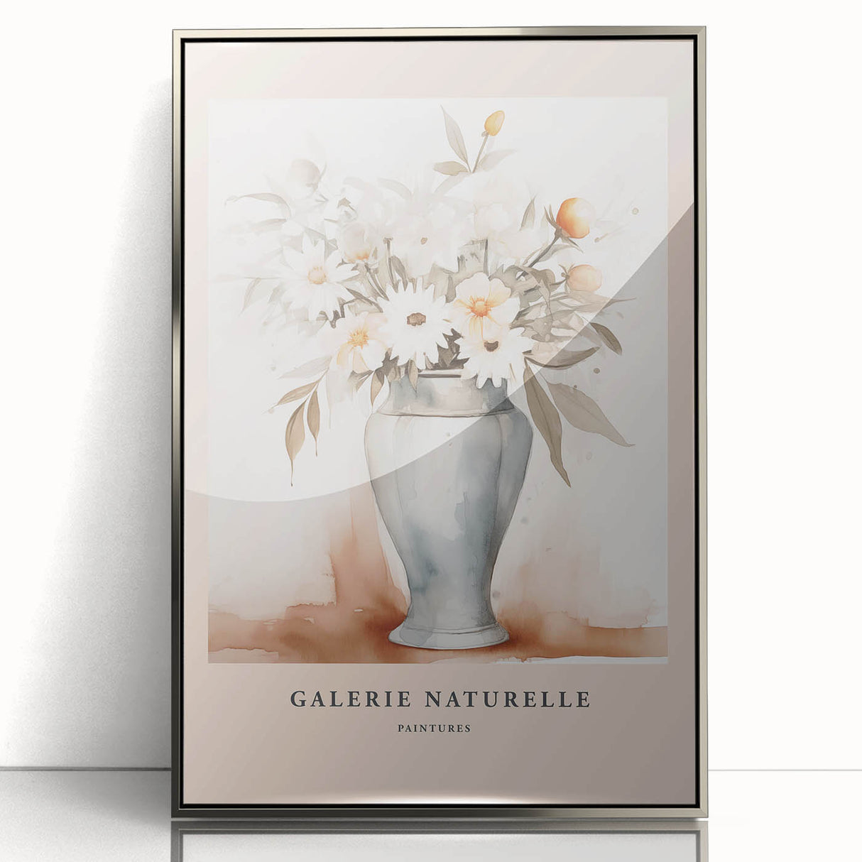 Framed abstract minimalist wall art collection showcasing five unique designs in silver-acrylic frames, enhancing modern interior decor.