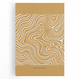 Abstract minimalist wall art design featuring soft pastel colors and geometric shapes, printed on stretched canvas for modern home decor. This artwork adds a contemporary touch to any living space or office setting, enhancing aesthetic appeal and tranquility.