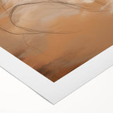 Abstract minimalist wall art on rolled canvas, showcasing a blend of soft pastel colors and geometric shapes, ideal for modern home decor. Perfect for enhancing any living space with a touch of elegance and creativity.