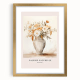 Framed minimalist wall art collection featuring abstract geometric designs in soft pastel colors with a gold mat, perfect for modern decor.