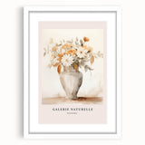 Minimalist abstract wall art collection framed in white, showcasing soft pastel colors and geometric shapes, perfect for modern decor.