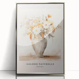 Framed abstract minimalist wall art collection showcasing six unique designs in a sleek silver frame, perfect for modern decor.