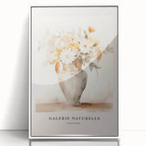 Framed abstract minimalist wall art collection featuring six unique designs in soft colors, displayed in a sleek white frame for modern decor.