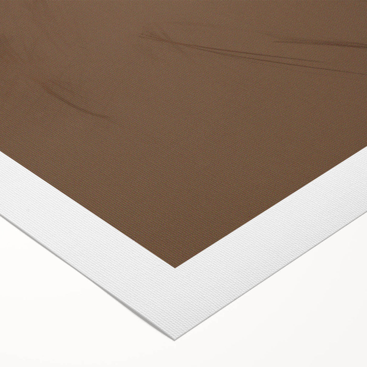 Abstract minimalist wall art design showcasing a serene landscape in soft earth tones, printed on rolled canvas, ideal for modern home decor.
