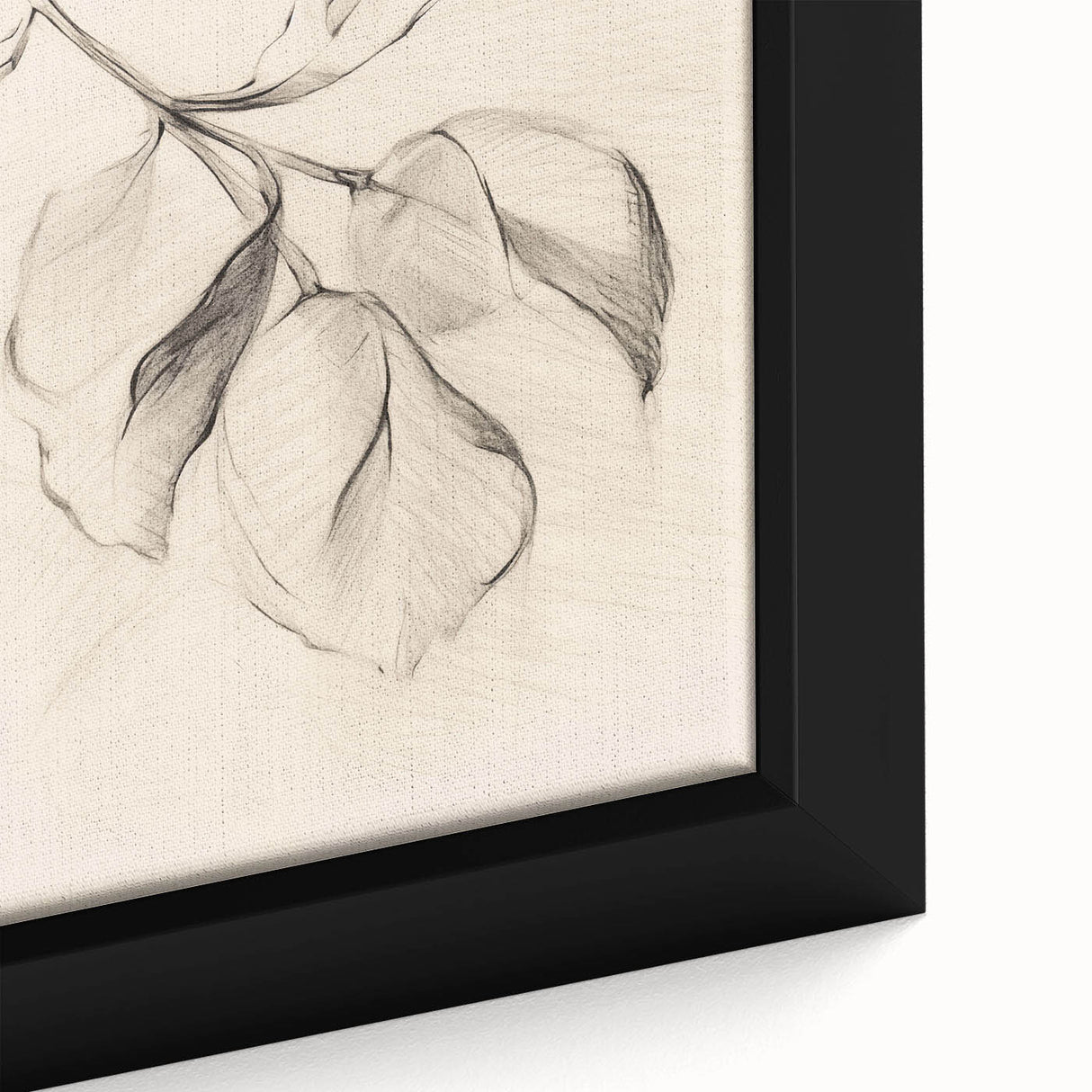 Close-up of a framed abstract minimalist wall art piece showcasing soft pastel colors and geometric shapes, perfect for modern home decor and artistic interiors.