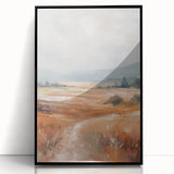 Framed acrylic wall art featuring an abstract minimalist design in black, emphasizing sleek lines and modern aesthetic, perfect for contemporary home decor.