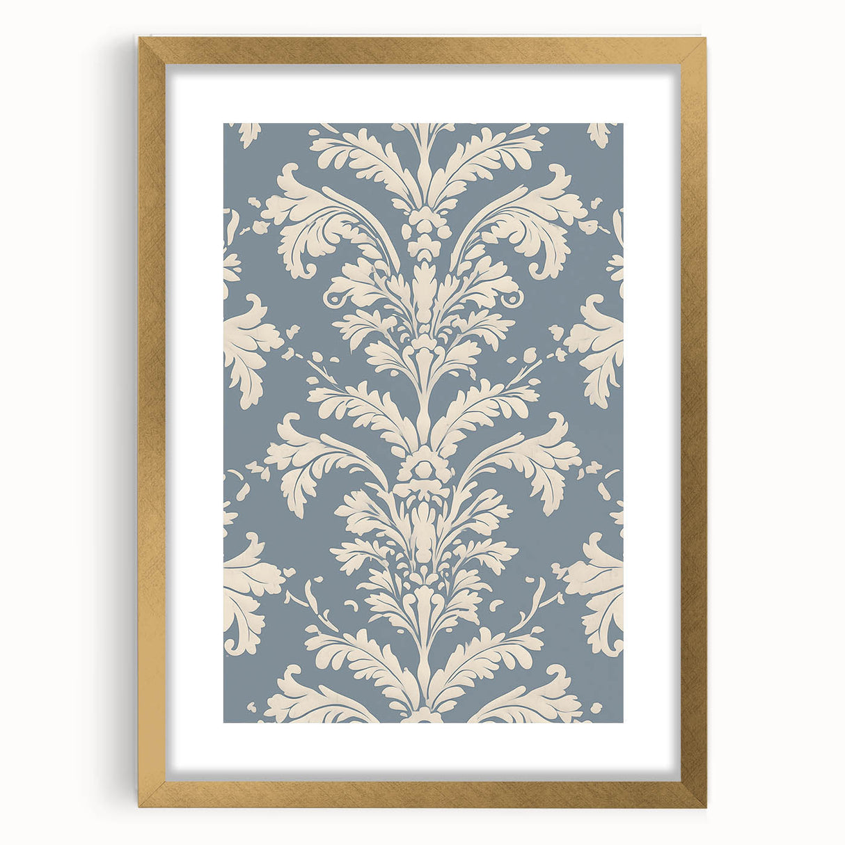 Gold-framed abstract minimalist wall art design showcasing soft pastel colors and geometric shapes, perfect for modern home decor and aesthetic enhancement.