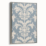 Framed abstract minimalist wall art in silver, showcasing a modern design with soft color gradients, ideal for contemporary home decor. The canvas exudes elegance and sophistication, perfect for enhancing any living space.