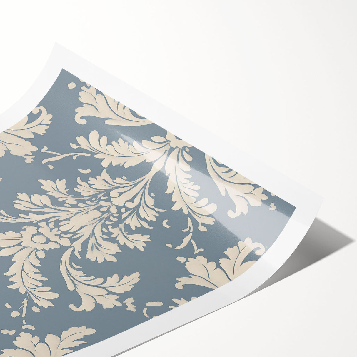 Abstract minimalist wall art collection featuring soft pastel colors and geometric shapes, rolled for easy shipping in a protective cardboard tube.